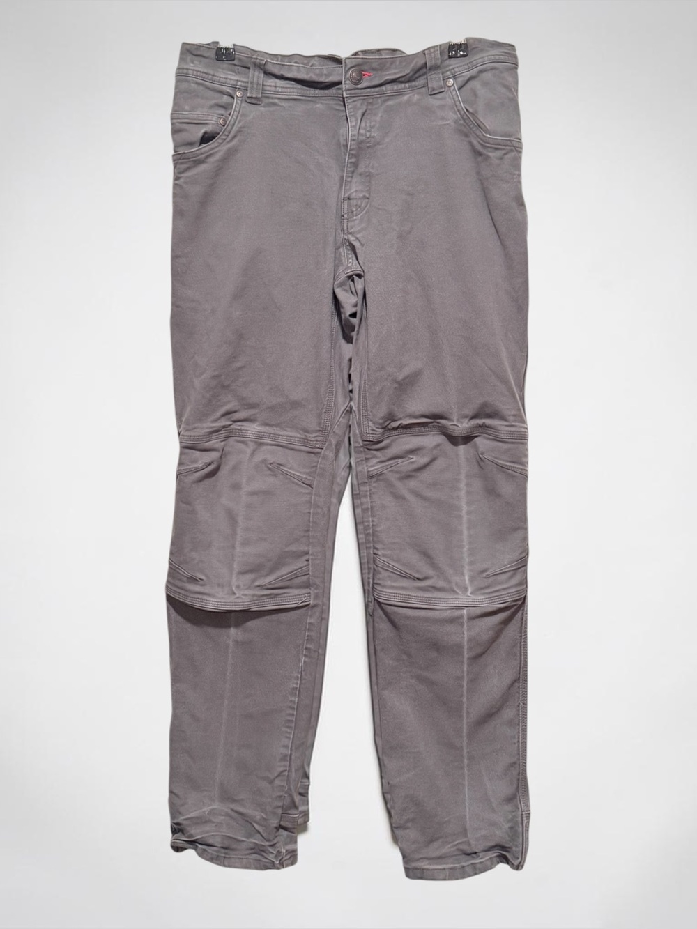Eastern Mountain Sports 32x32 Canvas Double Knee Chino Mens Gray EMS Pants